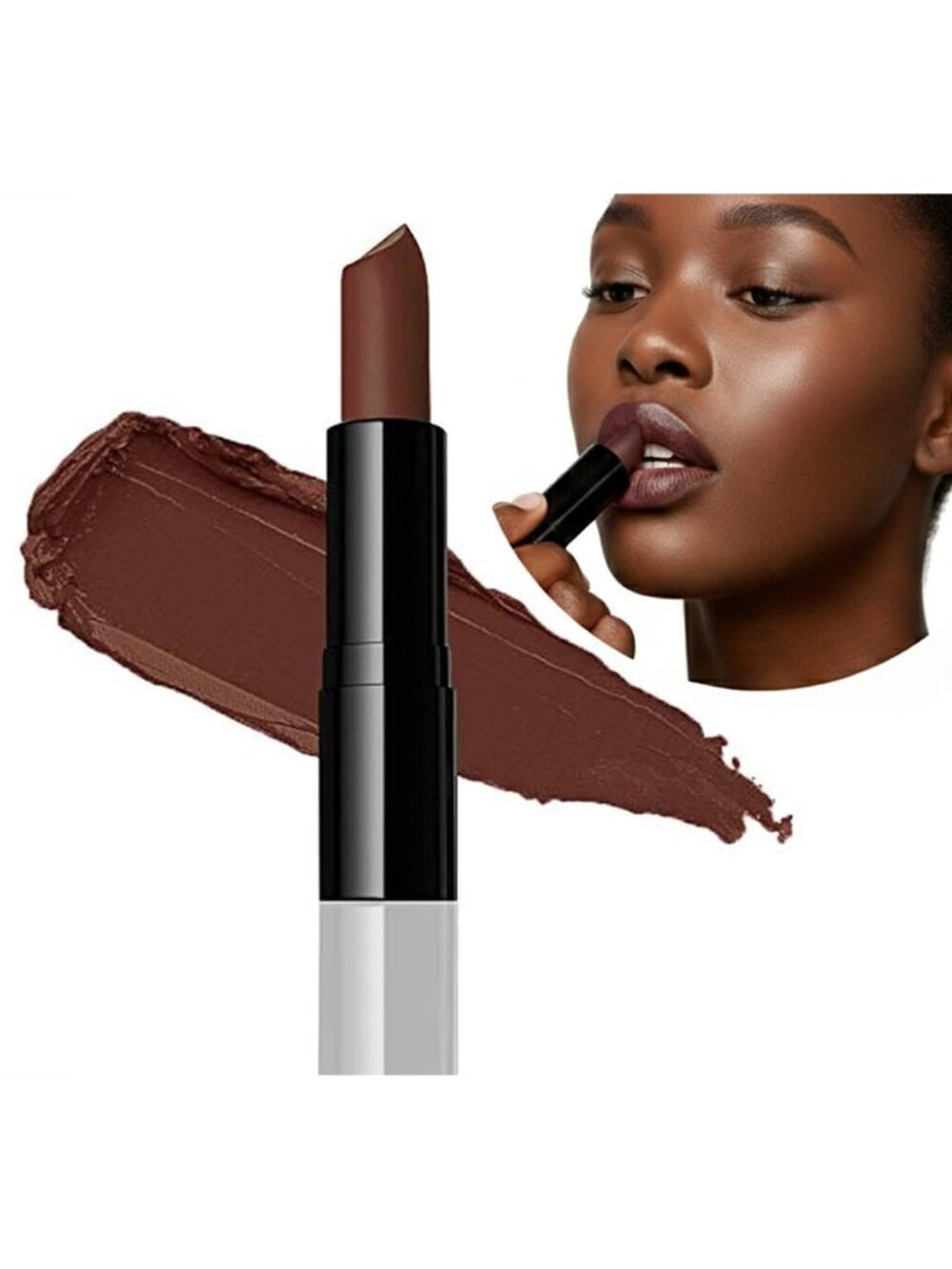 Women's Jaguar Luxury Deeper Skin Tones Demi Matte Moisturizing Lipstick